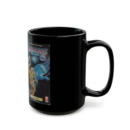 VISIONARIES KNIGHTS OF THE MAGICAL LIGHT FERYL STEPS OUT (VHS COVER) - Black Coffee Mug - Go Mug Yourself