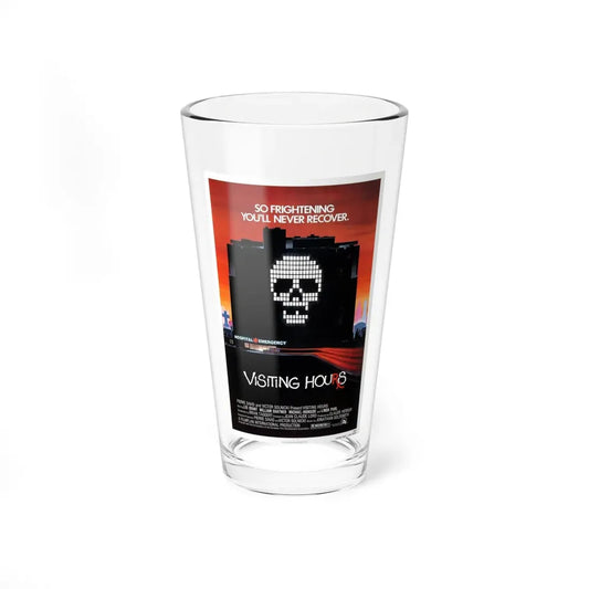 VISITING HOURS 1982 Movie Poster - Pint Glass 16oz 16oz - Go Mug Yourself
