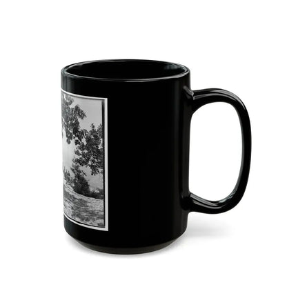 Visitors Observing View From Point At Chickamauga And Chattanooga National Military Park (U.S. Civil War) Black Coffee Mug - Go Mug Yourself