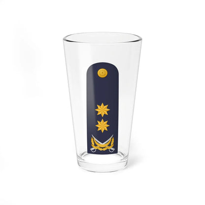 Vitse admiral AzDSX (Azerbaijan) (Military Rank) Pint Glass 16oz 16oz - Go Mug Yourself