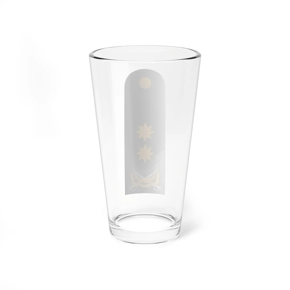 Vitse admiral AzDSX (Azerbaijan) (Military Rank) Pint Glass 16oz - Go Mug Yourself