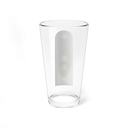 Vitse admiral AzDSX (Azerbaijan) (Military Rank) Pint Glass 16oz - Go Mug Yourself