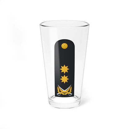 Vitse admiral AzHDQ (Azerbaijan) (Military Rank) Pint Glass 16oz 16oz - Go Mug Yourself