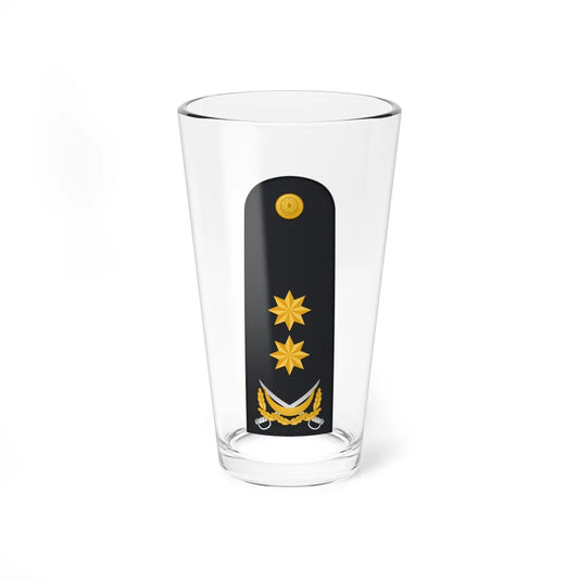 Vitse admiral AzHDQ (Azerbaijan) (Military Rank) Pint Glass 16oz 16oz - Go Mug Yourself