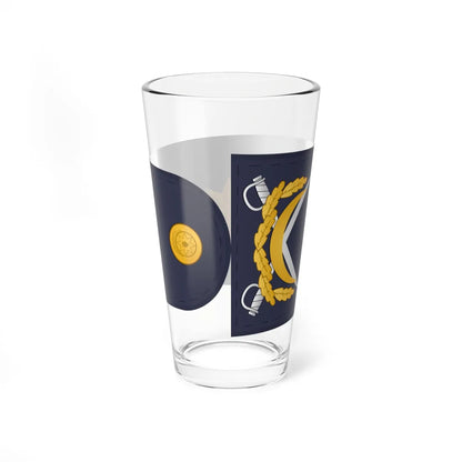 Vitse admiral DSX (Azerbaijan) (Military Rank) Pint Glass 16oz - Go Mug Yourself