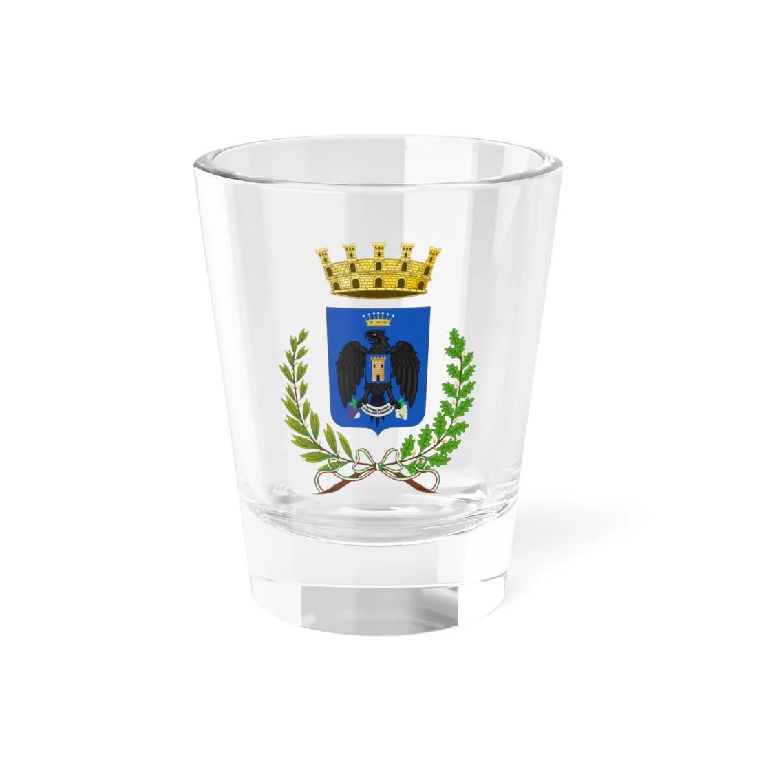 Vittoria-Stemma (Italy) (Coat of Arms) Shot Glass 1.5oz 1.5oz - Go Mug Yourself