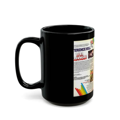 VIVA DJANGO (VHS COVER) - Black Coffee Mug - Go Mug Yourself