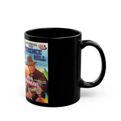 VIVA DJANGO (VHS COVER) - Black Coffee Mug-Go Mug Yourself