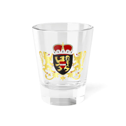Vlaams Brabant wapen (Belgium) (Coat of Arms) Shot Glass 1.5oz 1.5oz - Go Mug Yourself
