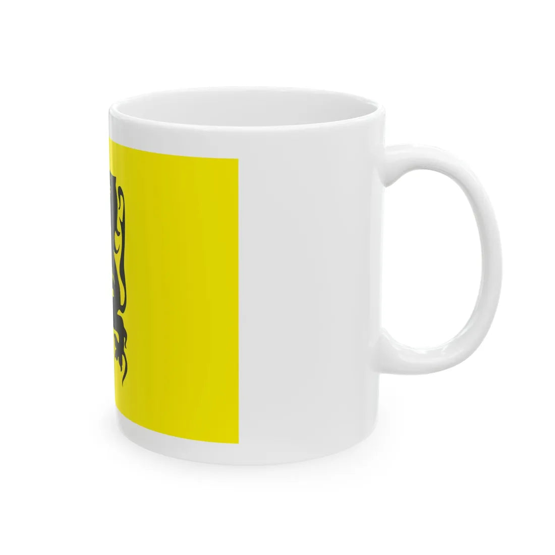 VlaamseStrijdvlag (Belgium) White Coffee Mug - Go Mug Yourself