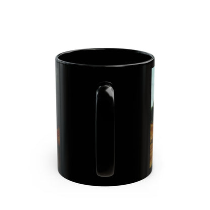 Vladimir Orlovsky (1842-1914) Summer Landscape - 1877 - Black Coffee Mug-Go Mug Yourself