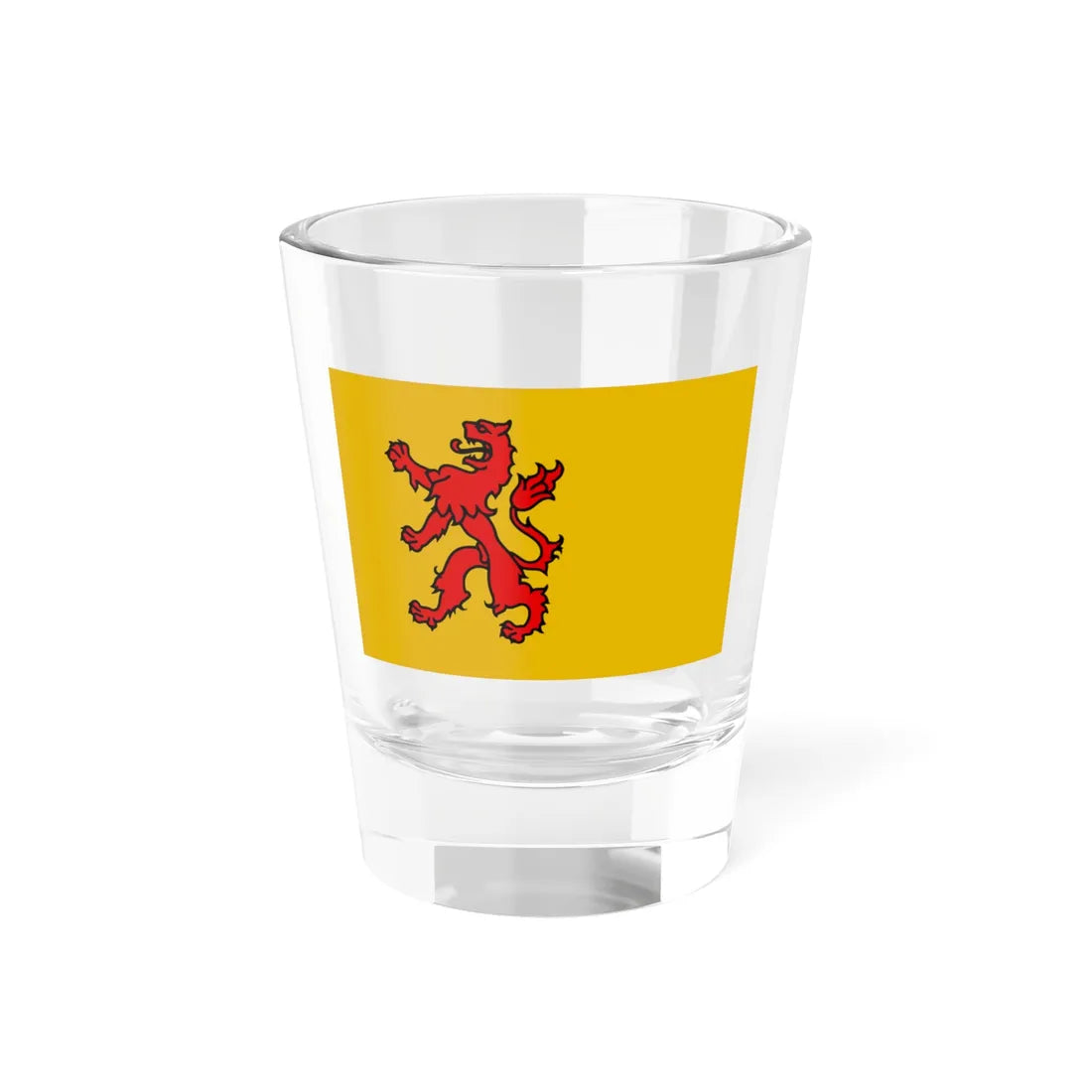 Vlag Graafschap Holland (Netherlands) Shot Glass 1.5oz - Go Mug Yourself