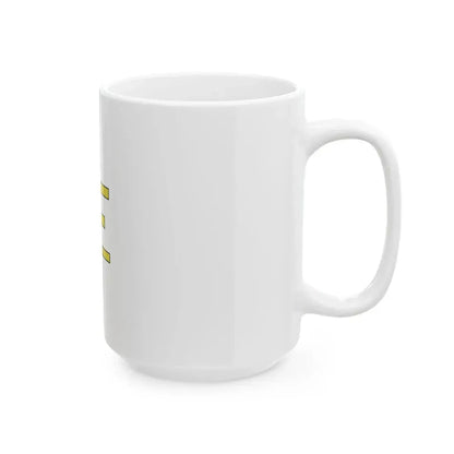 Vlag Hechtel-Eksel (Belgium) White Coffee Mug - Go Mug Yourself