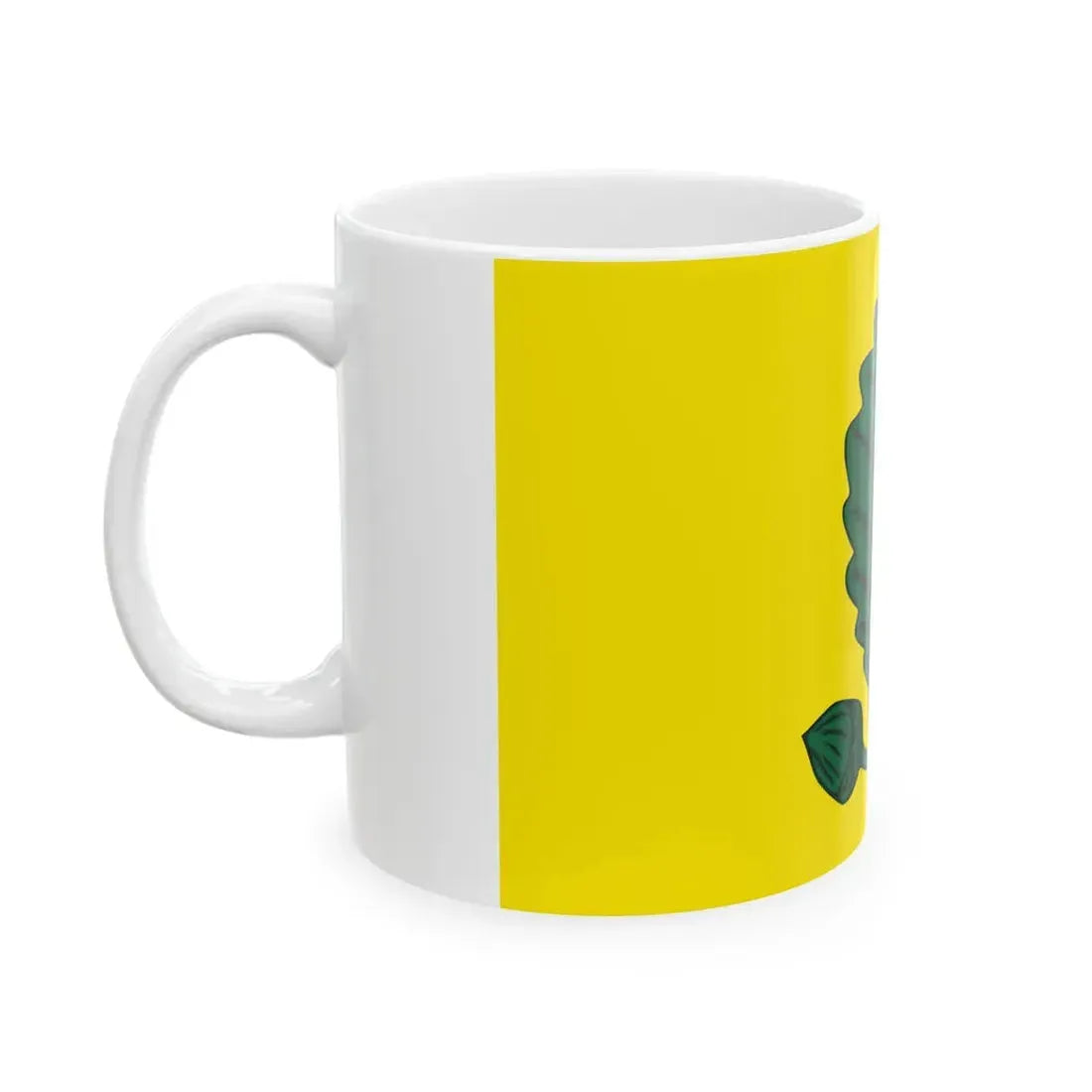 Vlag Heusden-Zolder (Belgium) White Coffee Mug - Go Mug Yourself
