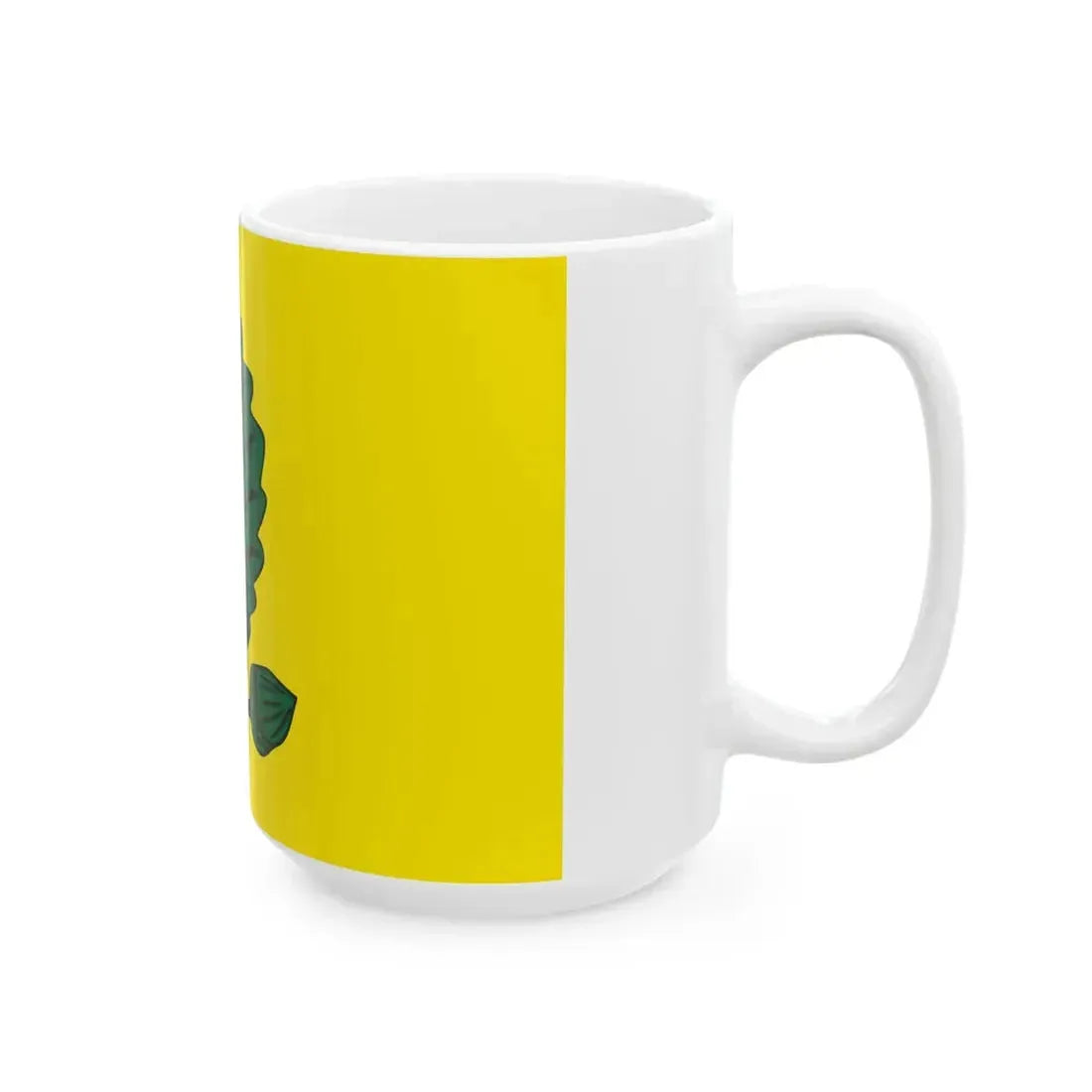 Vlag Heusden-Zolder (Belgium) White Coffee Mug - Go Mug Yourself