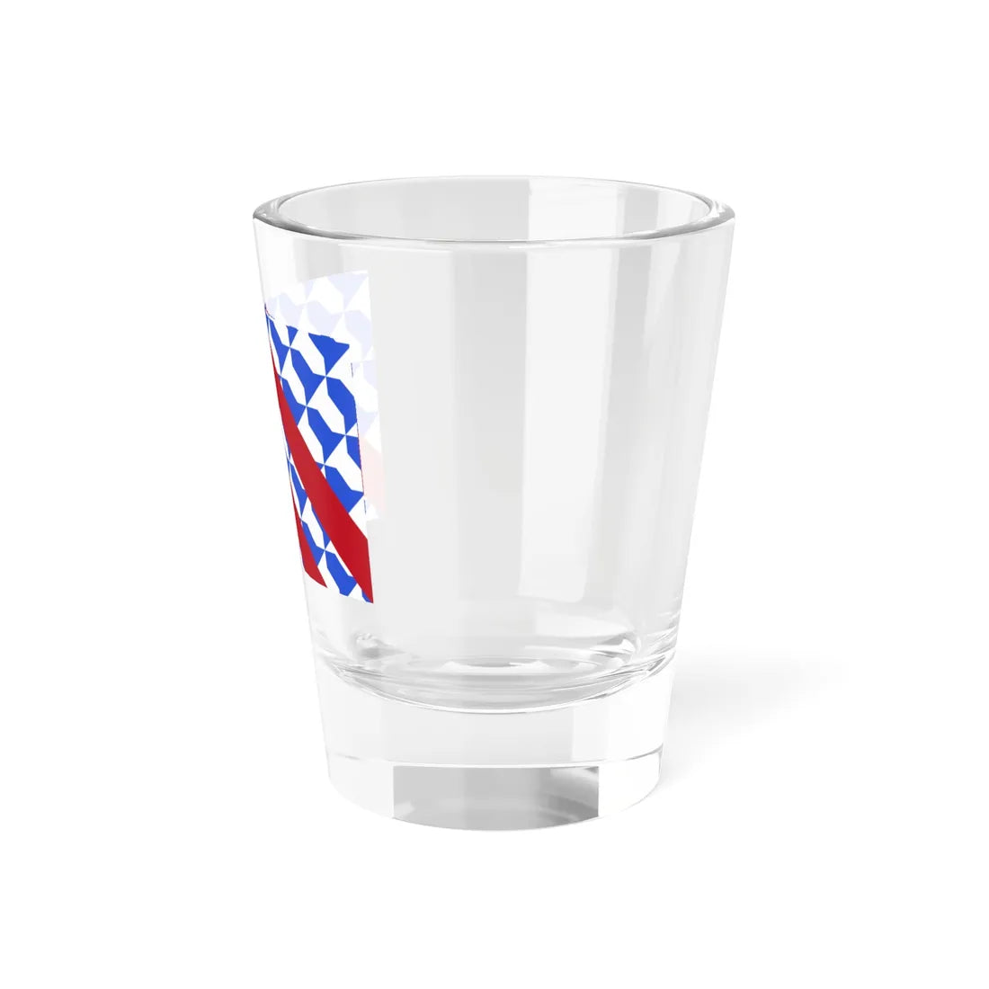 Vlag Lijssem (Belgium) Shot Glass 1.5oz - Go Mug Yourself