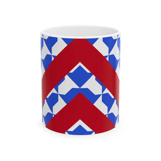Vlag Lijssem (Belgium) White Coffee Mug 11oz - Go Mug Yourself