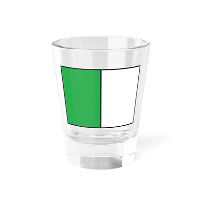 Vlag Mazenzele (Belgium) Shot Glass 1.5oz 1.5oz - Go Mug Yourself