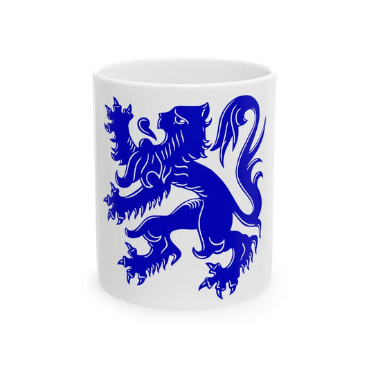 Vlag Tervuren (Belgium) White Coffee Mug 11oz - Go Mug Yourself