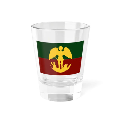 Vlag van Brussel stad (Belgium) Shot Glass 1.5oz 1.5oz - Go Mug Yourself