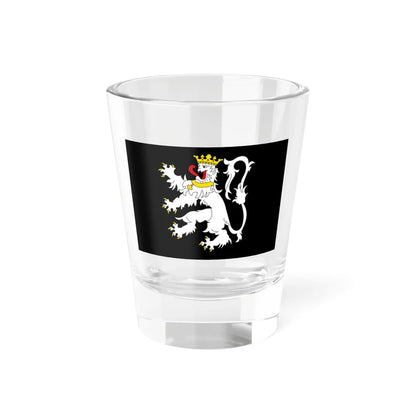 Vlag van Gent (Belgium) Shot Glass 1.5oz 1.5oz - Go Mug Yourself