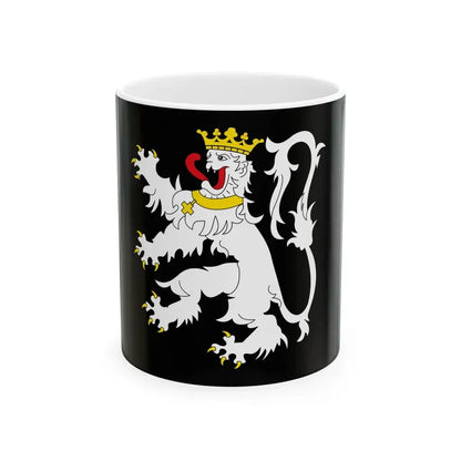 Vlag van Gent (Belgium) White Coffee Mug 11oz - Go Mug Yourself