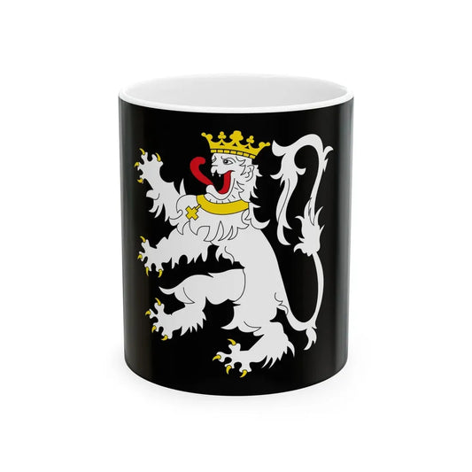 Vlag van Gent (Belgium) White Coffee Mug 11oz - Go Mug Yourself