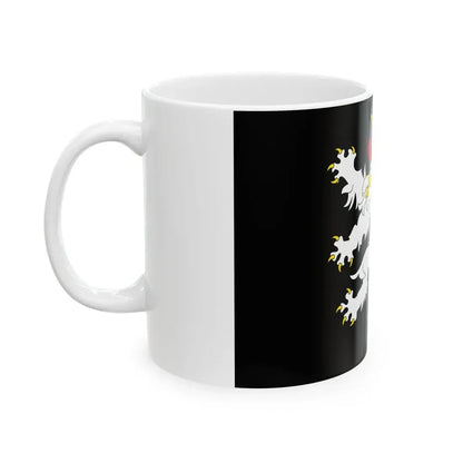 Vlag van Gent (Belgium) White Coffee Mug - Go Mug Yourself