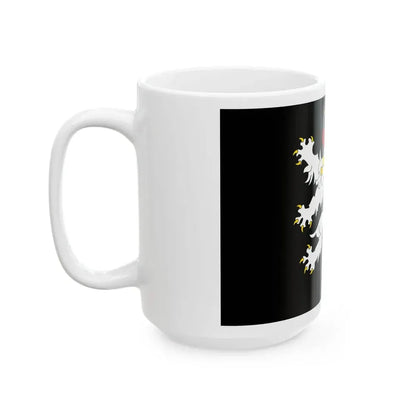 Vlag van Gent (Belgium) White Coffee Mug - Go Mug Yourself
