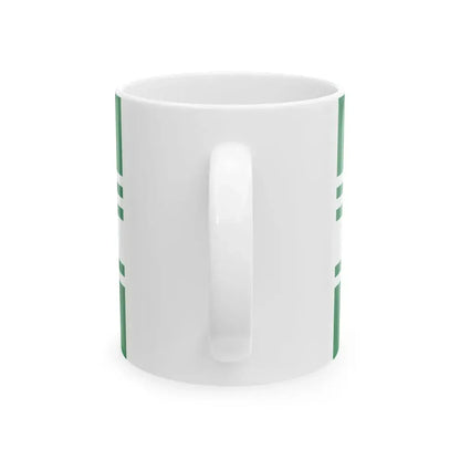 Vlag van Oost-Vlaanderen (Belgium) White Coffee Mug - Go Mug Yourself