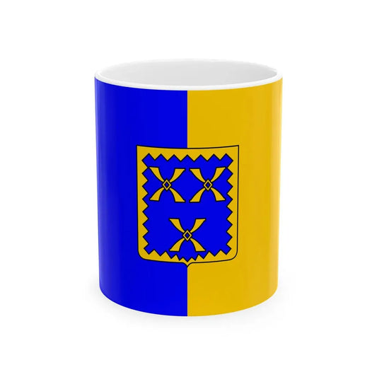 Vlag van Putte (Belgium) White Coffee Mug 11oz - Go Mug Yourself