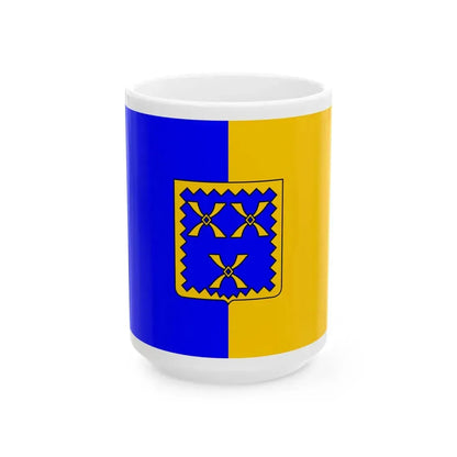 Vlag van Putte (Belgium) White Coffee Mug 15oz - Go Mug Yourself