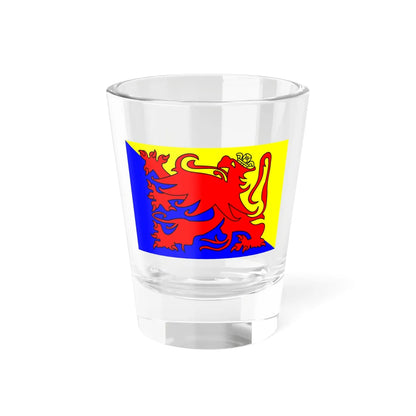 Vlag van Sint-Truiden (Belgium) Shot Glass 1.5oz 1.5oz - Go Mug Yourself