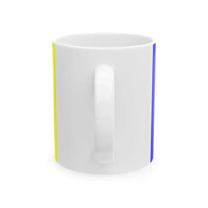 Vlag van Sint-Truiden (Belgium) White Coffee Mug - Go Mug Yourself