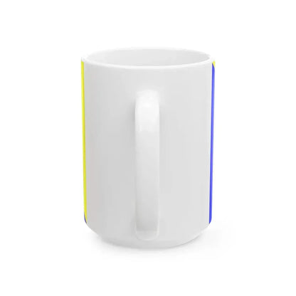 Vlag van Sint-Truiden (Belgium) White Coffee Mug - Go Mug Yourself