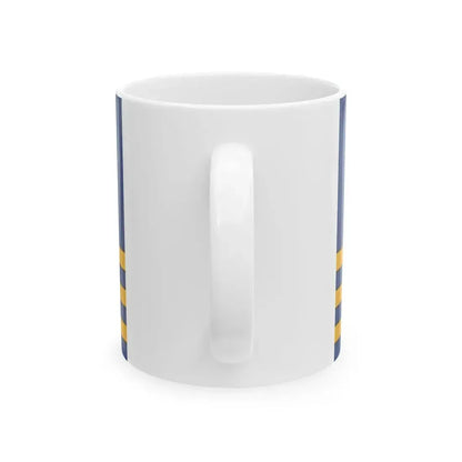 Vlag van Stekene (Belgium) White Coffee Mug - Go Mug Yourself