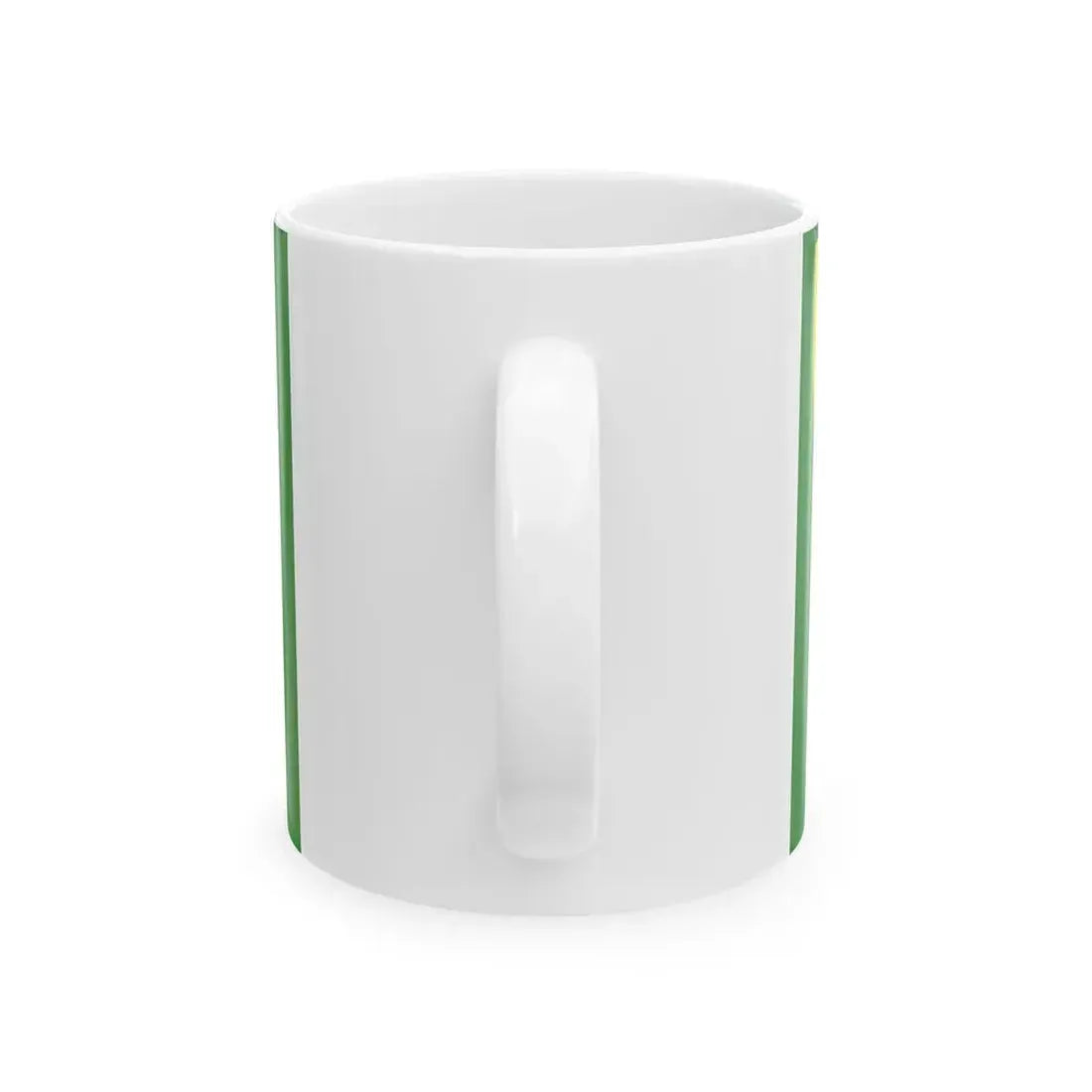 Vlag van Zelzate (Belgium) White Coffee Mug - Go Mug Yourself