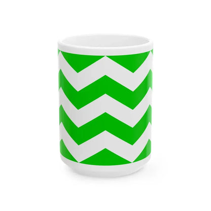 Vlag westland streek2 (Netherlands) White Coffee Mug 15oz - Go Mug Yourself