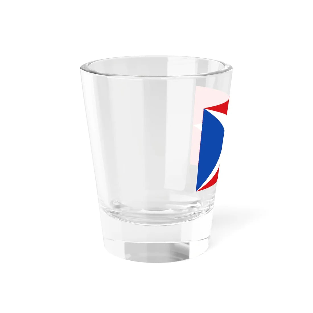 Vlajka České vexilologické společnosti (Czech Republic) Shot Glass 1.5oz - Go Mug Yourself