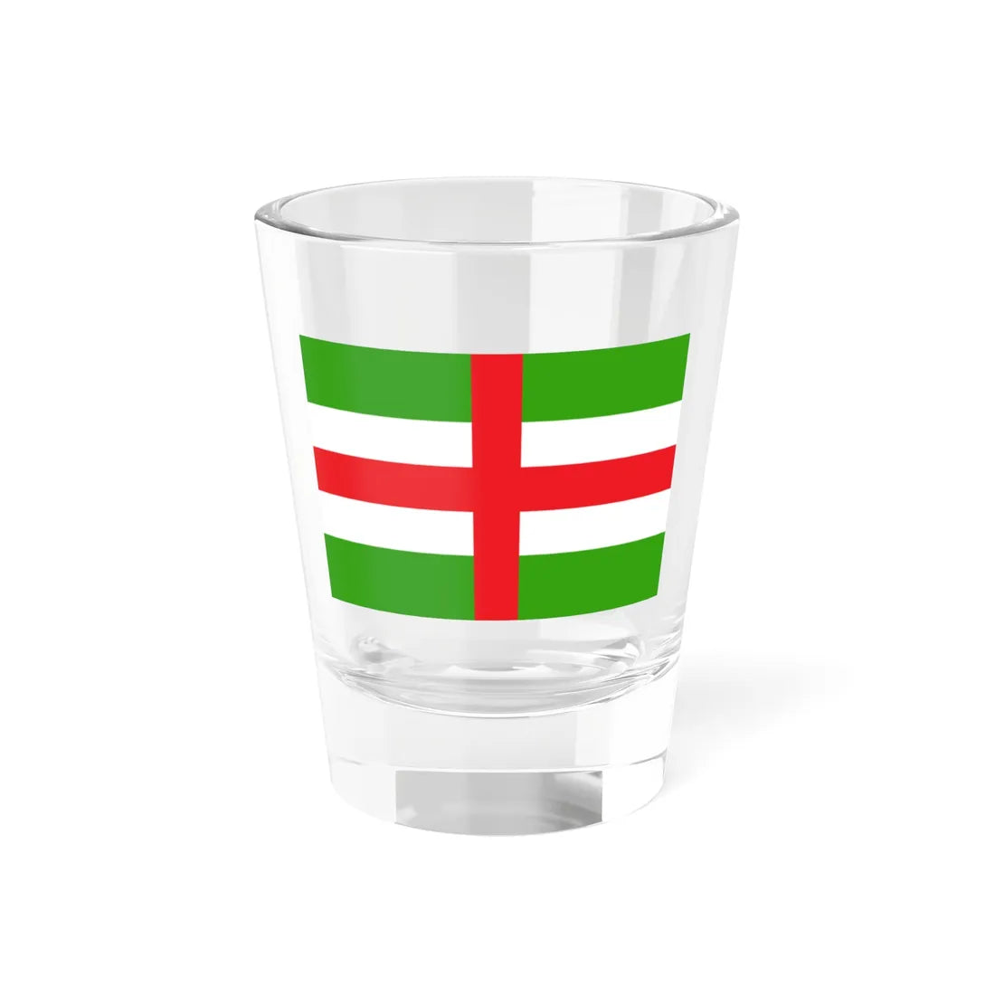 Vlajka obce Bělotín (Czech Republic) Shot Glass 1.5oz 1.5oz - Go Mug Yourself