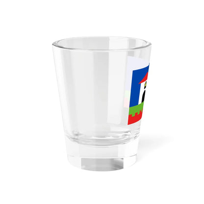 Vlajka obce Mutkov (Czech Republic) Shot Glass 1.5oz - Go Mug Yourself