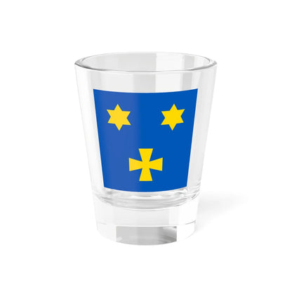 Vlasivka Kirovohrad Oblast flag (Ukraine) Shot Glass 1.5oz 1.5oz - Go Mug Yourself