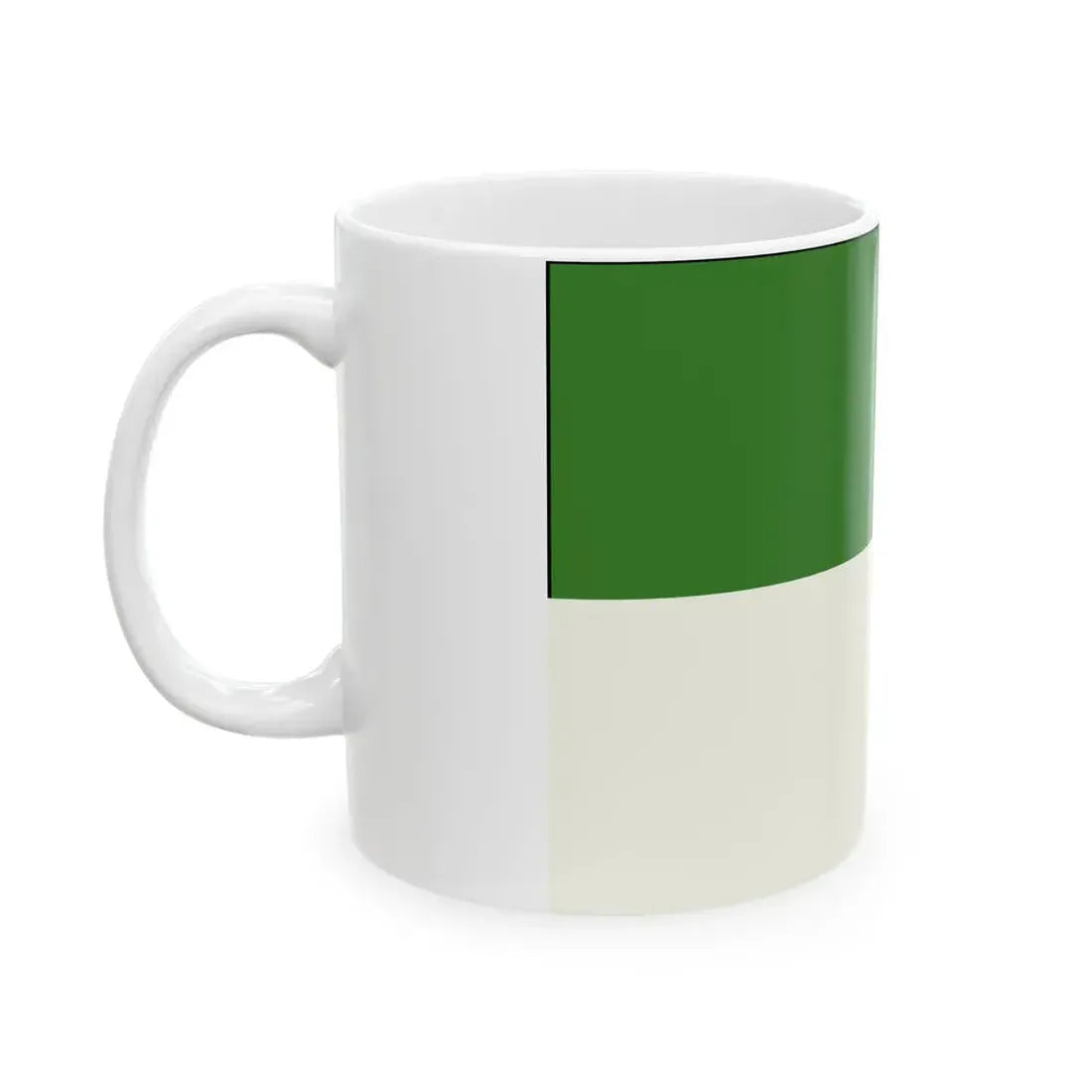 Vlieland flag (Netherlands) White Coffee Mug - Go Mug Yourself