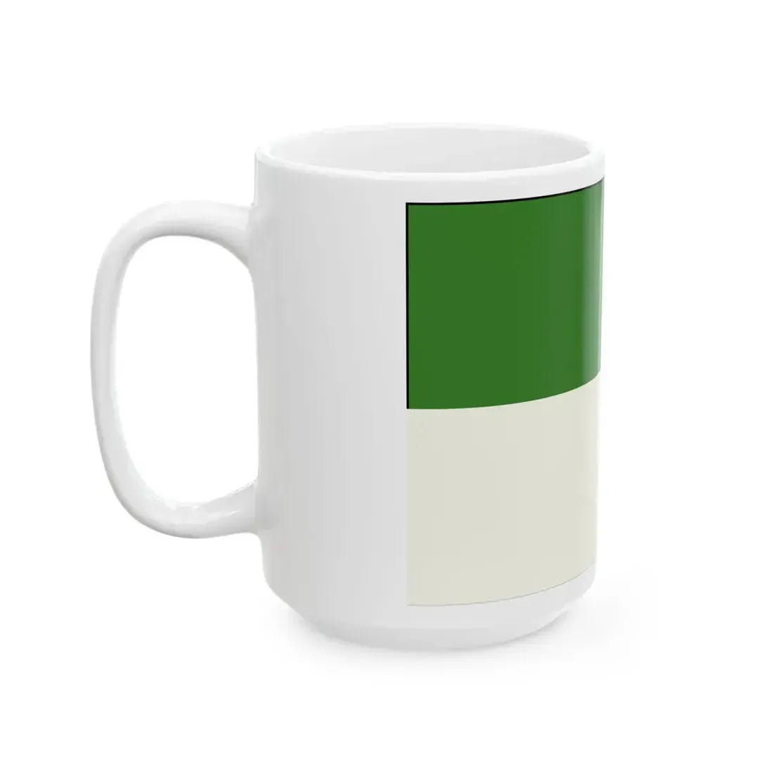 Vlieland flag (Netherlands) White Coffee Mug - Go Mug Yourself