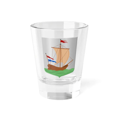 Vlieland wapen (Netherlands) (Coat of Arms) Shot Glass 1.5oz 1.5oz - Go Mug Yourself