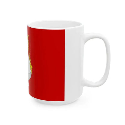 Vlissingen vlag (Netherlands) White Coffee Mug - Go Mug Yourself