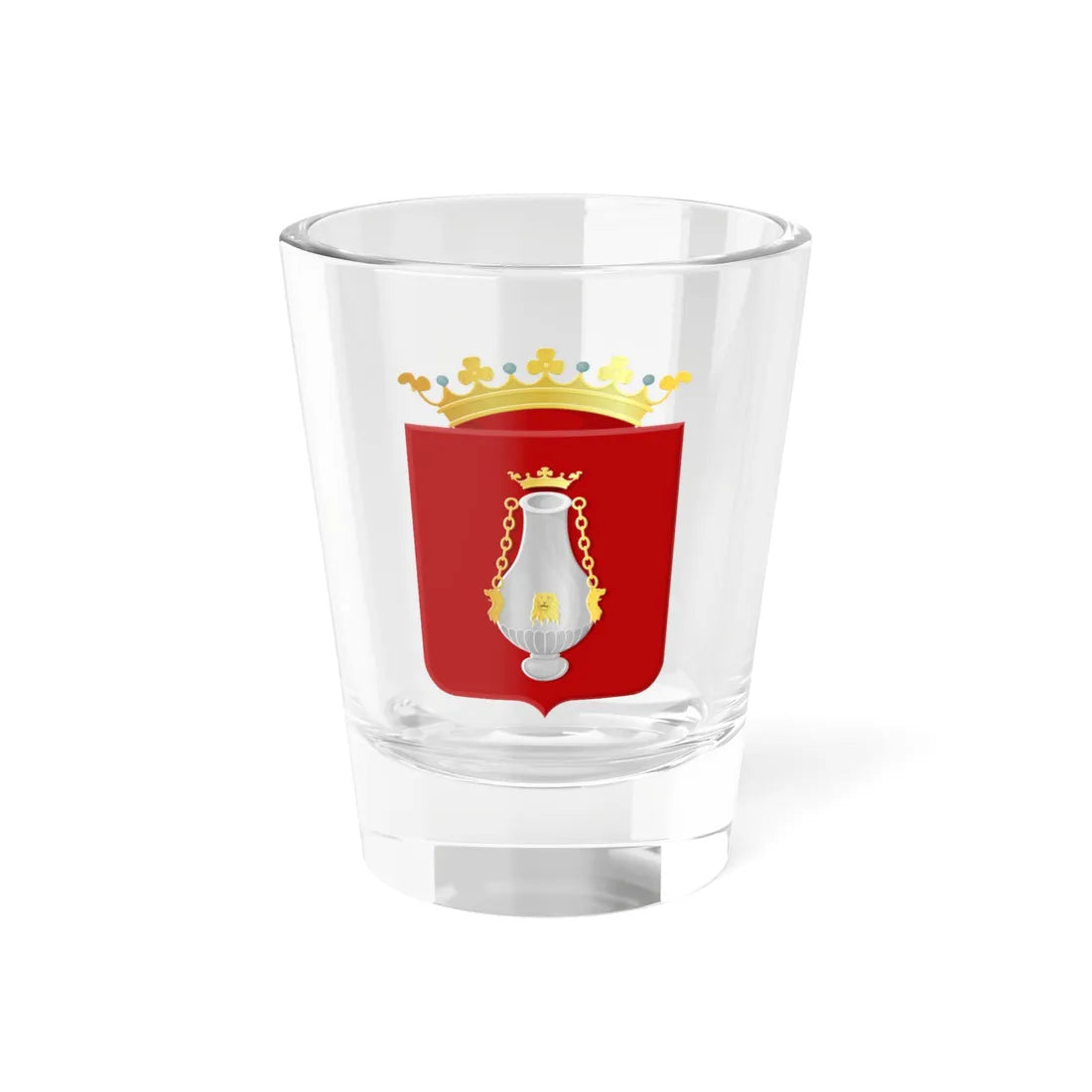 Vlissingen wapen (Netherlands) (Coat of Arms) Shot Glass 1.5oz 1.5oz - Go Mug Yourself