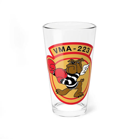 VMA 223 (USMC) Pint Glass 16oz 16oz - Go Mug Yourself