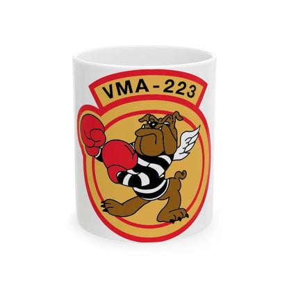 VMA 223 (USMC) White Coffee Mug-11oz-Go Mug Yourself