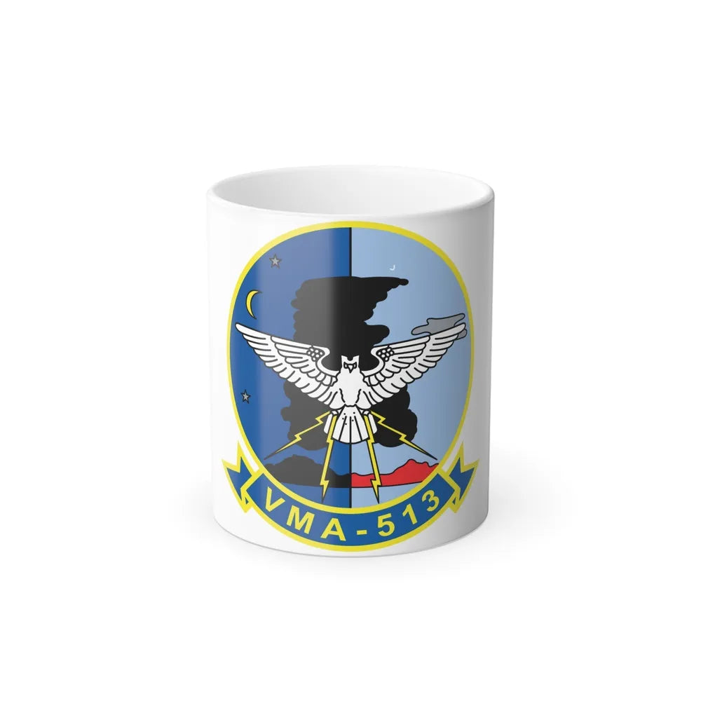 VMA 513 (USMC) Color Changing Mug 11oz-11oz-Go Mug Yourself